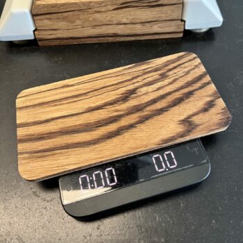 Acaia Lunar magnetische 2 Tassen Holzauflage