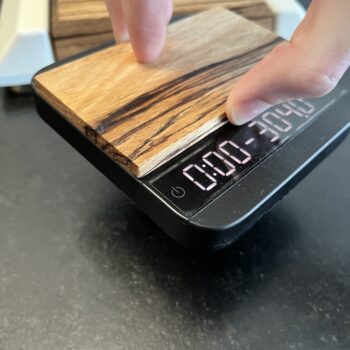 Acaia Lunar magnetische Holzauflage