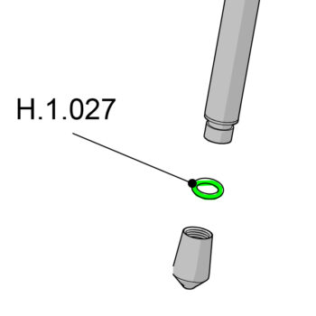 O-RING 1,78 x 7,65 VITON 70 ShA (H.1.027)