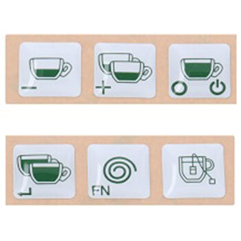 La Marzocco Aufkleber Tasten Board GS3 AV (E.1.015/1.01)