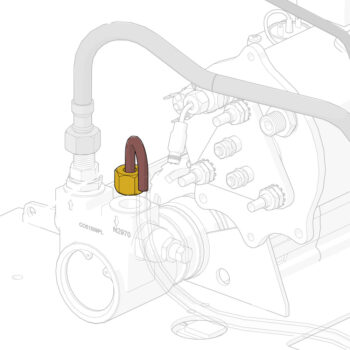 La Marzocco Anschlussstück Pumpe GS3 (T.2.116)