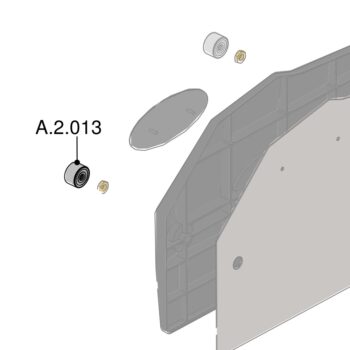 La Marzocco Kappe GS3 Seitenteil (A.2.013)