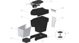 Exploded view Swift Mini · 07 – Swift Mini Body Assembly