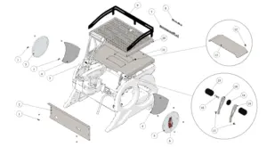 Exploded view Leva 1GR · 09 – Body Panel Assembly