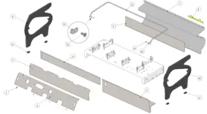 Exploded view Strada MP · 09 – Body Panel Assembly