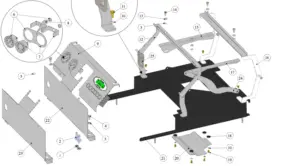 Exploded view GS3 · 09 – Body Panel Assembly