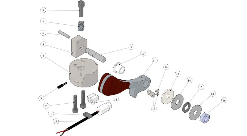 La Marzocco Modbar New Steam – 09 – Dampf-Zapfsystem (Explosionszeichnung)