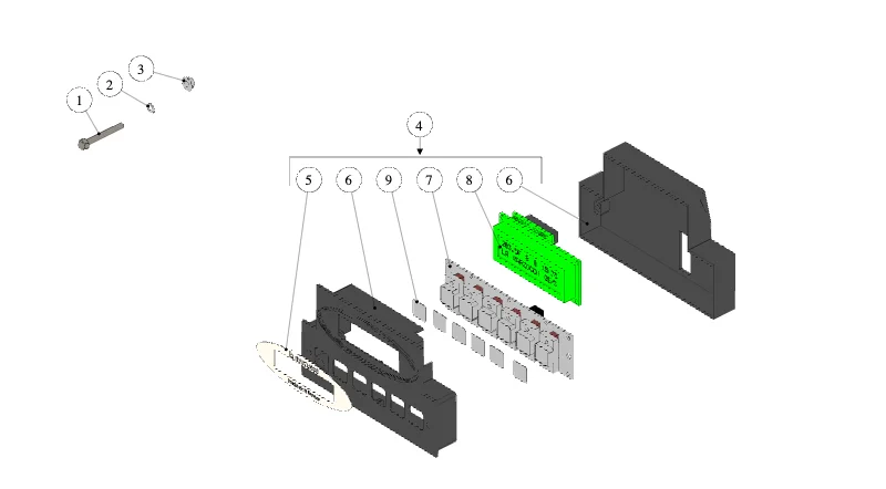 La Marzocco GS3 – 11 – Electrical System Assembly (exploded view)