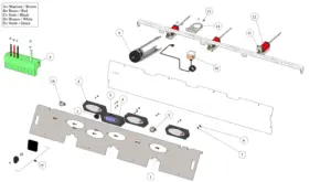 Exploded view Strada EP 1.1 · 13 – Control Panel Assembly