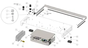 Exploded view Leva · 15 – Body Panel Assembly