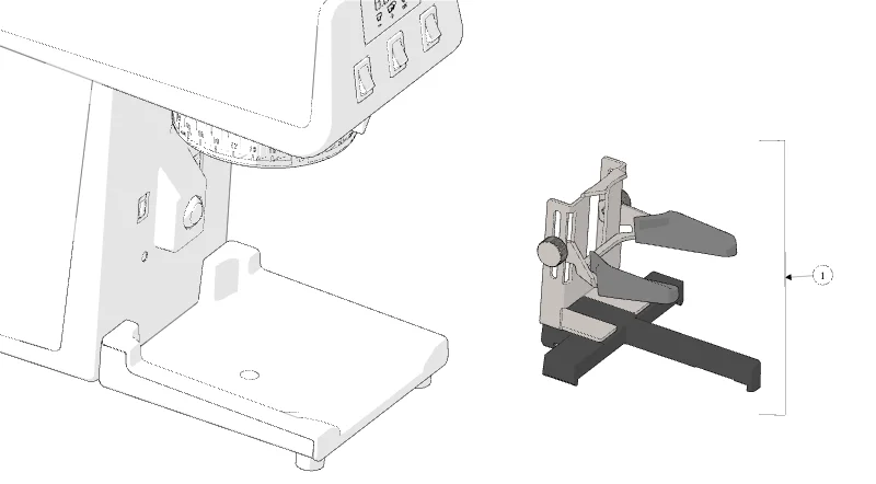 La Marzocco Pico – 15 – Waagen-Kit (Explosionszeichnung)