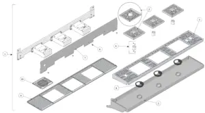 Exploded view Strada S · 160 – Scales Version – Body Panel Assem.