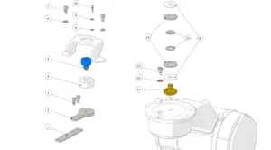 Explosionszeichnung Strada X · 165 – Kaffeeboiler ohne Straight-In