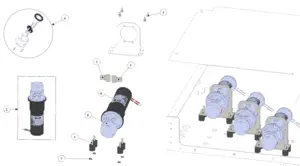 Exploded view Strada X · 180 – Gear Pump