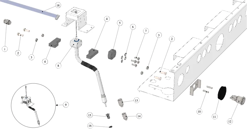 La Marzocco Linea PB – 24 – Smartsteam Assembly (exploded view)