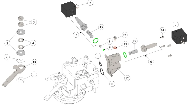 La Marzocco Linea Mini R – 25 – Kaffeeboiler (Explosionszeichnung)