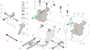 Explosionszeichnung Linea Mini · 27 – Kaffeeboiler