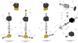 Exploded view KB90 · 27 – Fittings and Valves