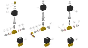 Explosionszeichnung Strada AV · 29 – Fittings und Ventile