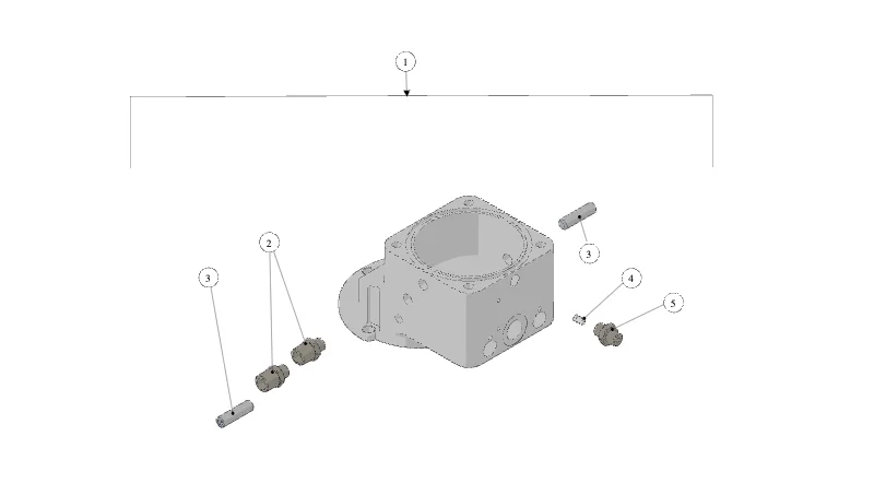 La Marzocco Linea Mini – 31 – Kaffeeboiler (Explosionszeichnung)