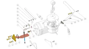 Explosionszeichnung Shot Brewer · 31 – Kaffeeboiler – MP