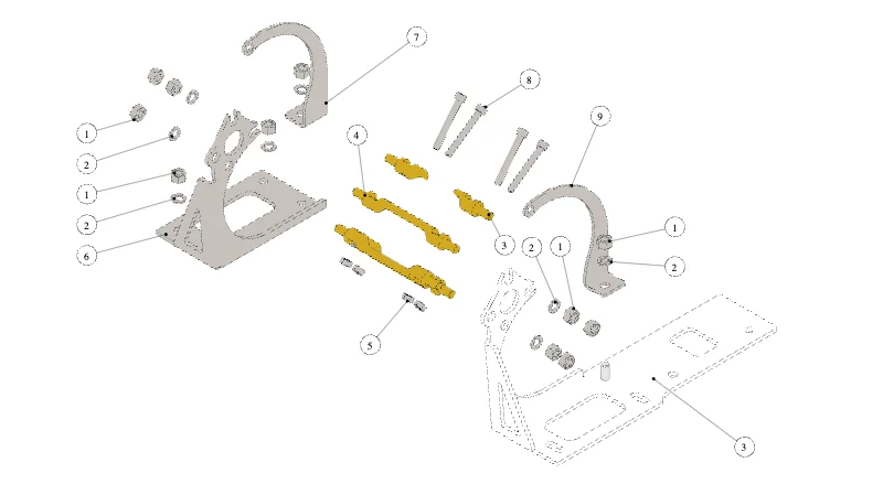 La Marzocco Leva 1GR – 33 – Kaffeeboiler (Explosionszeichnung)