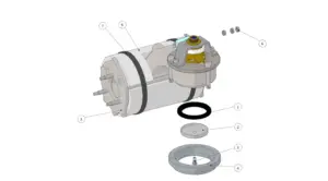 Explosionszeichnung Shot Brewer · 35 – Kaffeeboiler – MP