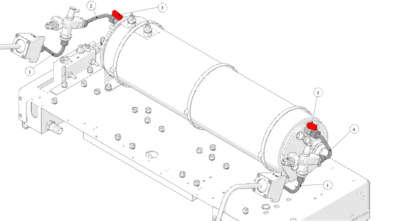 La Marzocco Leva – 35 – Hydraulic Assembly – S Version (exploded view)