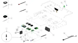 Exploded view Strada X · 40 – Electrical System