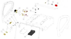 Exploded view Strada X 1GR · 40 – Hydraulic Assembly