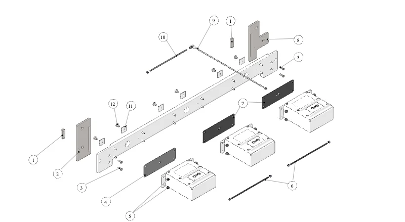 La Marzocco KB90 – 41 – Waage – Waagen-Version (Explosionszeichnung)