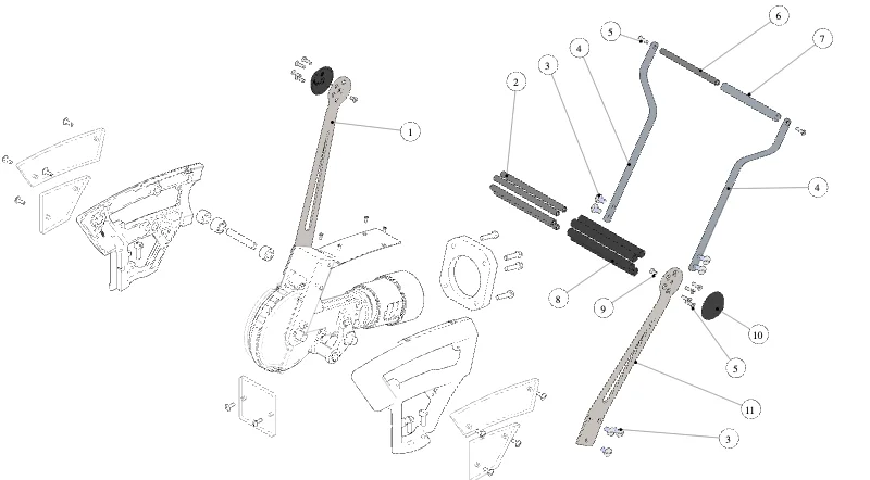 La Marzocco Leva 1GR – 45 – Kaffeeboiler (Explosionszeichnung)