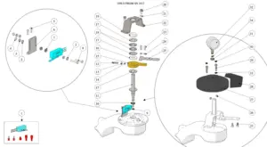 Exploded view Strada MP · 49 – Paddle Valve