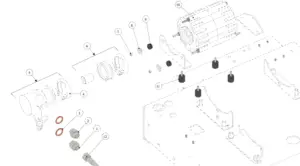 Explosionszeichnung Strada X 1GR · 50 – Hydraulik