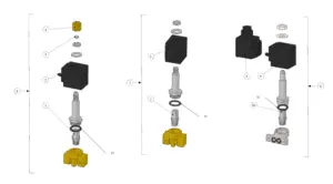 Explosionszeichnung GB5-FB80 · 55 – Fittings und Ventile