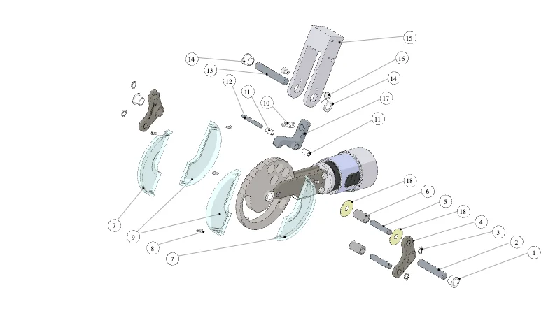 La Marzocco Leva – 63 – Coffee Boiler (exploded view)