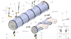 Explosionszeichnung GB5-FB80 · 70 – Boiler