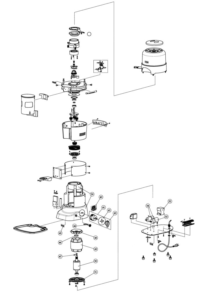 La Marzocco Vulcano Automatic – Vulcano Automatic Pag. 20 (exploded view)
