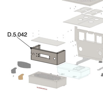 La Marzocco Aufkleber Ein/Aus rund (D.5.042)