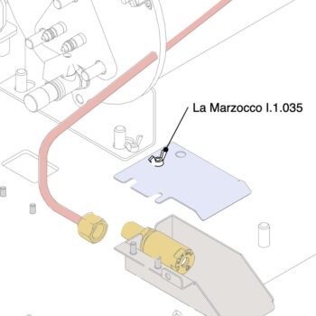 La Marzocco Flügelmutter M4 H3 A2 (I.1.035)