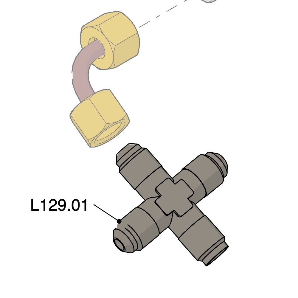 La Marzocco Kreuzstück G1/4M WR13 (L129.01)